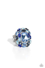 Load image into Gallery viewer, Perfectly Park Avenue - Blue ♥ Ring