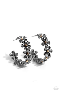 Floral Flamenco - Black #E040-2