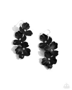 Plentiful Petals - Black #E325