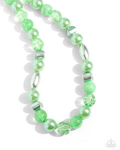 Plentiful Pearls - Green #N1408