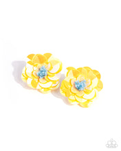 Load image into Gallery viewer, Floating Florals - Yellow #E651