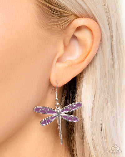 Dragonfly Descent - Purple #E753