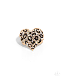 Cheetah Cameo - Gold #R016