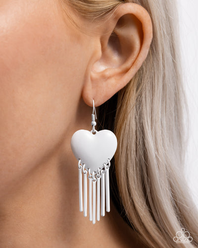 Flirty Fringe - White #E363-2