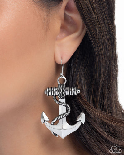 Adorable Anchor - Silver #E029