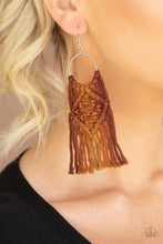 Load image into Gallery viewer, Macrame Rainbow - Brown #E613