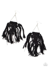 Load image into Gallery viewer, Modern Day Macrame - Black #E105