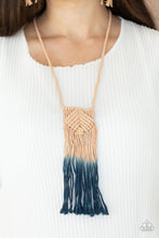 Load image into Gallery viewer, Look At MACRAME Now - Blue #N272-2