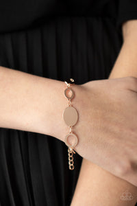 OVAL and Out - Rose Gold #B192