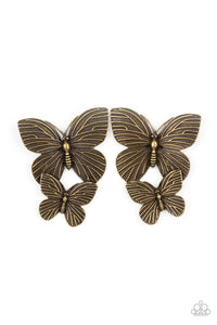 Blushing Butterflies - Brass #E183