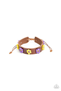 Flowery Frontier - Purple #B242-2