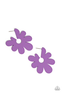 Flower Power Fantasy - Purple #L/O-632
